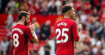Manchester United captain Bruno Fernandes sends perfect message to Jadon Sancho