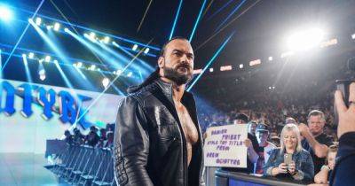 ‘Next stop, Murrayfield!’ WWE’s Drew McIntyre on what fans can expect from Scotland’s first wrestling pay per view
