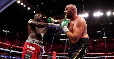 Deontay Wilder wants Tyson Fury fight after Oleksandr Usyk unification bout