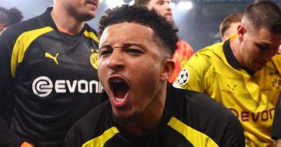 'To the rest of you' - what Manchester United winger Jadon Sancho said after Borussia Dortmund win