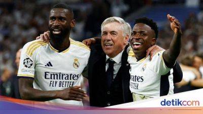 Carlo Ancelotti - Alphonso Davies - Real Madrid Pijak Final Liga Champions ke-18 dalam Sejarah - sport.detik.com