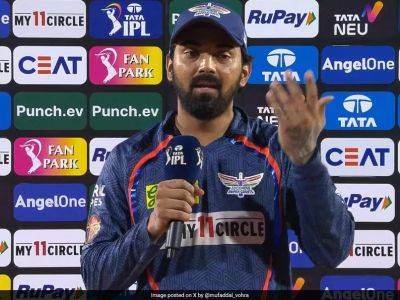 Pat Cummins - Lucknow Super - Sunrisers Hyderabad - Kl Rahul - KL Rahul Shell-Shocked As SunRisers Hyderabad Chase Down 166 In 58 Balls. Says, "Am At Loss For Words" - sports.ndtv.com - county Chase