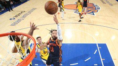Jalen Brunson - Tyrese Haliburton - Josh Hart - Jalen Brunson returns from injury, sparks Knicks to 2-0 lead over Pacers - ESPN - espn.com - New York - state Indiana