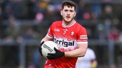 Sam Maguire - Derry Gaa - Mickey Harte - Rory Gallagher - Jim Macguinness - Blow for Derry as Padraig McGrogan confirms cruciate injury - rte.ie - Ireland
