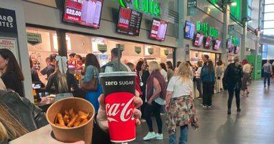 AO Arena drinks prices - and how they compare to Co-op Live - manchestereveningnews.co.uk