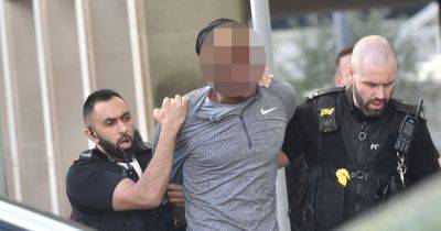 Violent brawl erupts outside Manchester Crown Court as police swarm area