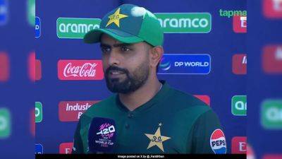 Babar Azam - "Can't Expect Much": Babar Azam Doesn't Mince Words, Blames India Defeat On... - sports.ndtv.com - Usa - India - Pakistan - county Nassau