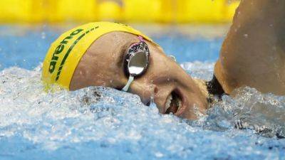 Emma Mackeon - Summer Macintosh - Kaylee Mackeown - Titmus cruises into 400m freestyle final at Australia's Olympic trials - channelnewsasia.com - Germany - Australia