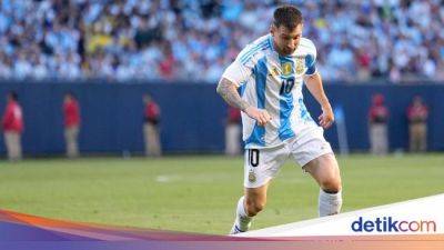 Lionel Messi - Angel Di-Maria - Lionel Scaloni - Messi Cuma Main Sebentar Lawan Ekuador, Scaloni Beri Penjelasan - sport.detik.com - Argentina - El Salvador