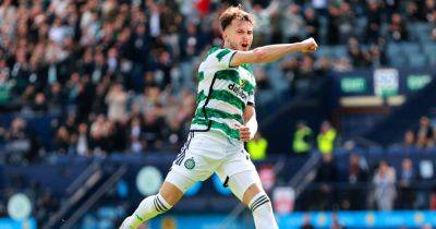 Nicolas Kuhn aims dig at Rangers for Ibrox celebrations as Celtic star gets the last laugh