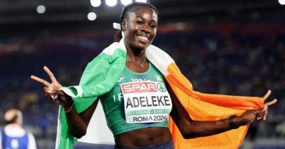 Rhasidat Adeleke claims silver medal in 400m at European Championships