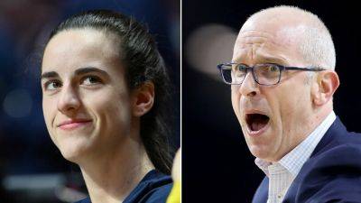 Caitlin Clark - Dan Hurley - Caitlin Clark says she 'admires' Dan Hurley, 'cool' he's staying at UConn - foxnews.com - Washington - Los Angeles - state Arizona - state Indiana - state Connecticut - county Mitchell