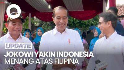 Jokowi Bakal Nonton Indonesia Vs Filipina, Yakin Garuda Menang