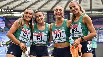 Sharlene Mawdsley - Sharlene Mawdsley leads Ireland into 4x400m relay final - rte.ie - Ireland