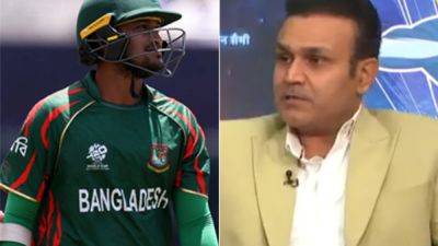"You're From Bangladesh. Play Accordingly...": Virender Sehwag Rips Into Shakib Al Hasan