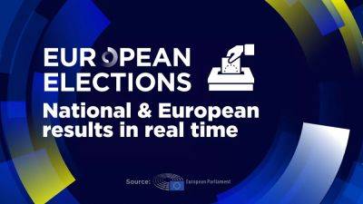 Latest EU election results on Europe level and in all 27 member states