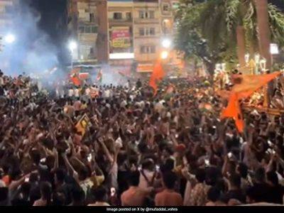 Watch: Fans Take To Streets In Indore, Dance At 2 AM To Celebrate India's Win Over Pakistan