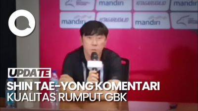 STY Sebut Rumput GBK Kurang Baik: Saya Harap Tidak Diadakan Konser Lagi - sport.detik.com - Indonesia