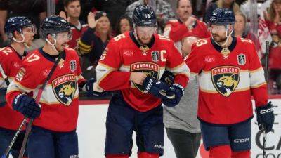 Barkov back on ice for Panthers, who lead 2-0 in Cup final thanks to scoring from unsung heroes