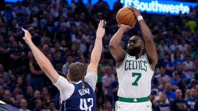 Celtics survive Mavericks' valiant comeback attempt, take commanding 3-0 NBA Finals lead