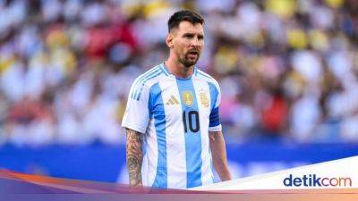 Lionel Messi - Javier Mascherano - Paris Di-Olimpiade - Messi Ingat Umur, Takkan Main di Olimpiade 2024 - sport.detik.com - Argentina - Paraguay