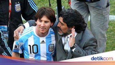 Messi Sedih Juara Dunia Tanpa Disaksikan Langsung Maradona