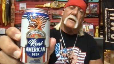 Wrestling legend Hulk Hogan hopes ‘real Americans’ come together to enjoy his new beer