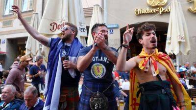 Scotland's Tartan Army kicks off Euro 2024 in high sprits
