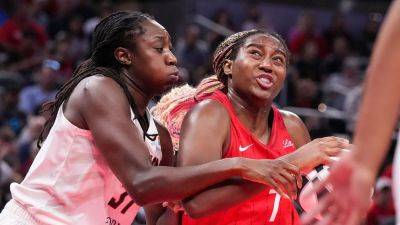 Caitlin Clark - Tina Charles - Kelsey Mitchell - Aliyah Boston, Kelsey Mitchell lift Fever to tough win over Dream - foxnews.com - Usa - state Indiana - county Parker