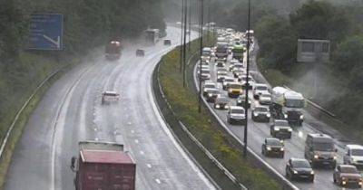 M4 crash causes long delays