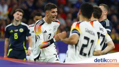 Joshua Kimmich - Manuel Neuer - Kai Havertz - Angus Gunn - Ilkay Guendogan - Piala Eropa 2024: Jerman Ungguli Skotlandia 3-0 di Babak I - sport.detik.com