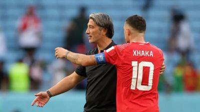 'We are adults' - Xhaka plays down rift with Switzerland coach