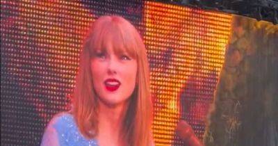 Stunned Taylor Swift stops second Liverpool concert to issue message to fans