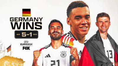Euro 2024: Host Germany thrashes Scotland for dream start to tournament
