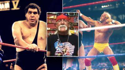 WATCH: Hulk Hogan tells epic stories of Andre the Giant’s alcohol-drinking proficiency