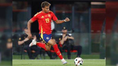 Spain's Lamine Yamal, Aged 16, Becomes Youngest Ever Euros Player