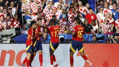 Spain Romp Past Croatia In Opener As Lamine Yamal Makes Euros History