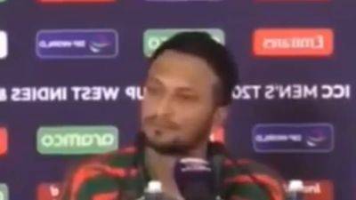 Full Video Shows Shakib Al Hasan Didn't Insult Virender Sehwag. Here's What Actually Happened