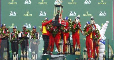 Ferrari win 24 Hours of Le Mans for second year in a row