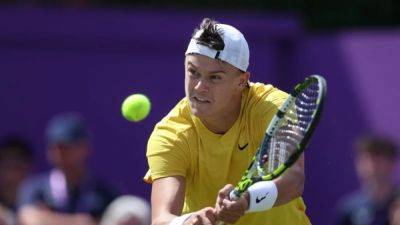 Holger Rune - Rune stunned by Australian Thompson at Queen's Club Championships first round - channelnewsasia.com - France - Australia - Jordan