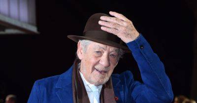 Sir Ian McKellen condition update released after star hurt in shocking fall from stage