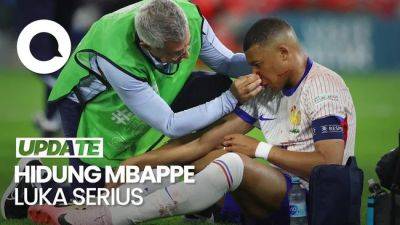 Didier Deschamps - Kylian Mbappe - Hidung Mbappe Luka Parah, Deschamps: Dia Dalam Kondisi Buruk - sport.detik.com - Austria