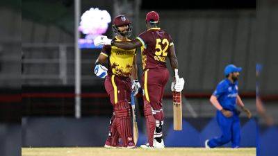 West Indies Beat Afghanistan By 104 Runs In T20 World Cup