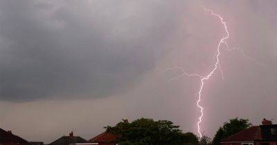 Met Office issues UK thunderstorm warning for TODAY before weather 'shift'