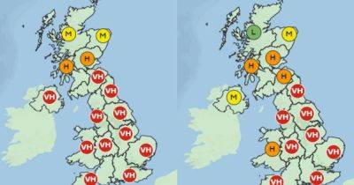 Southern - Hay fever warning in North West amid high pollen count this week - manchestereveningnews.co.uk - Britain - Scotland - Ireland