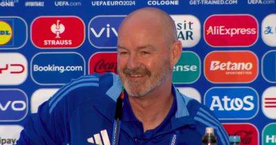 Steve Clarke in stitches at Swiss reporter attempts as Scotland boss swerves 'trouble' after Kroos and Xhaka trap