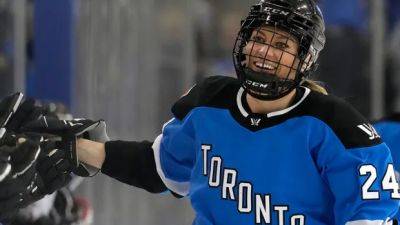 Toronto forward Natalie Spooner voted IIHF top female hockey player for 2024