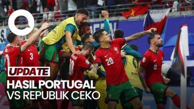 Euro 2024: Comeback, Portugal Bekuk Republik Ceko 2-1