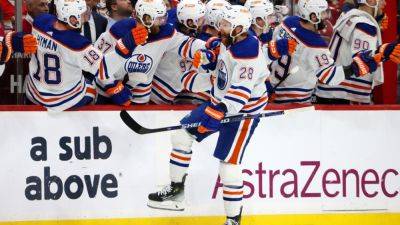 Connor Macdavid - Matthew Tkachuk - Evan Bouchard - Corey Perry - Zach Hyman - Mario Lemieux - Wayne Gretzky - Oilers survive Panthers' comeback attempt to force Game 6 - ESPN - espn.com - county Oliver