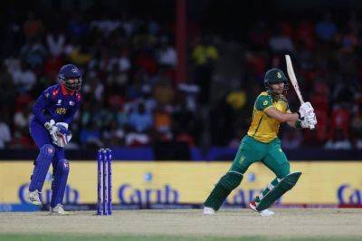 Proteas survive massive Nepal scare to win last ball thriller at World Cup